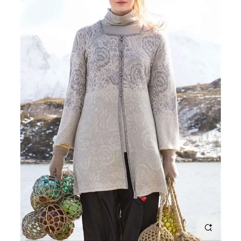 Gudrun Sjoden cardigan sweater size Small